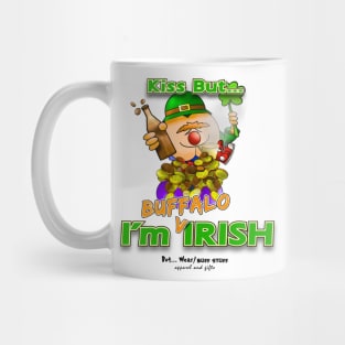 Kiss But... I'm Buffalo Irish Mug